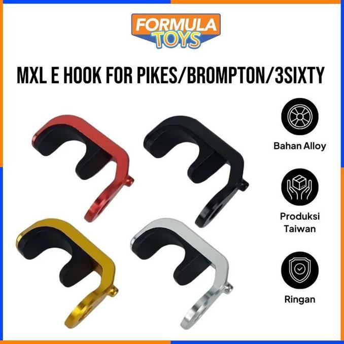 PENGAIT FRAME SEPEDA LIPAT MXL E HOOK FOR PIKES/BROMPTON/3SIXTY