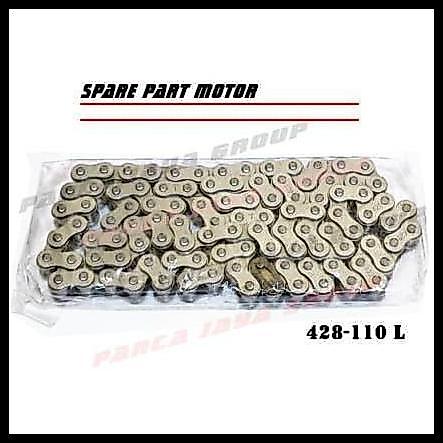 TERBARU RANTAI GEAR 428-110 CG-110-125 CG100 CG125 GL MAX CDI GTO CB100 CB125 