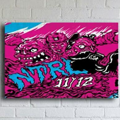 POSTER DINDING NTRL BAND MUSIK FBBOOK