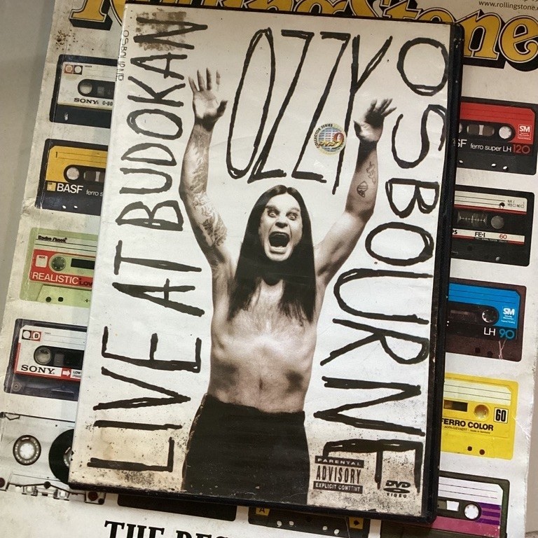 kaset cd & dvd ozzy ousbourne
