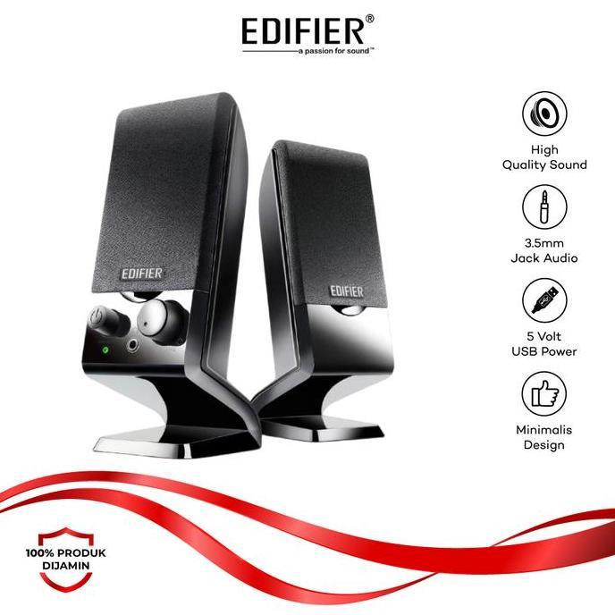 jukawaliman - speaker aktif desktop multimedia stereo edifier - r10u