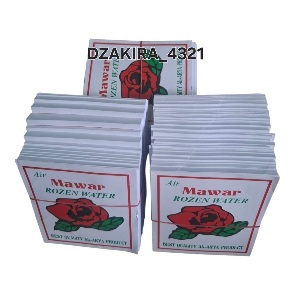 isi 1000 lembar kertas minyak air mawar rozen water
