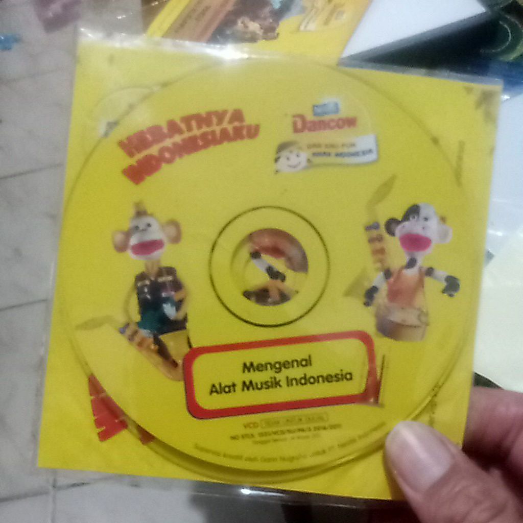 vcd musik dancow hebatnga indonesiaku mengenal alat musik indonesia