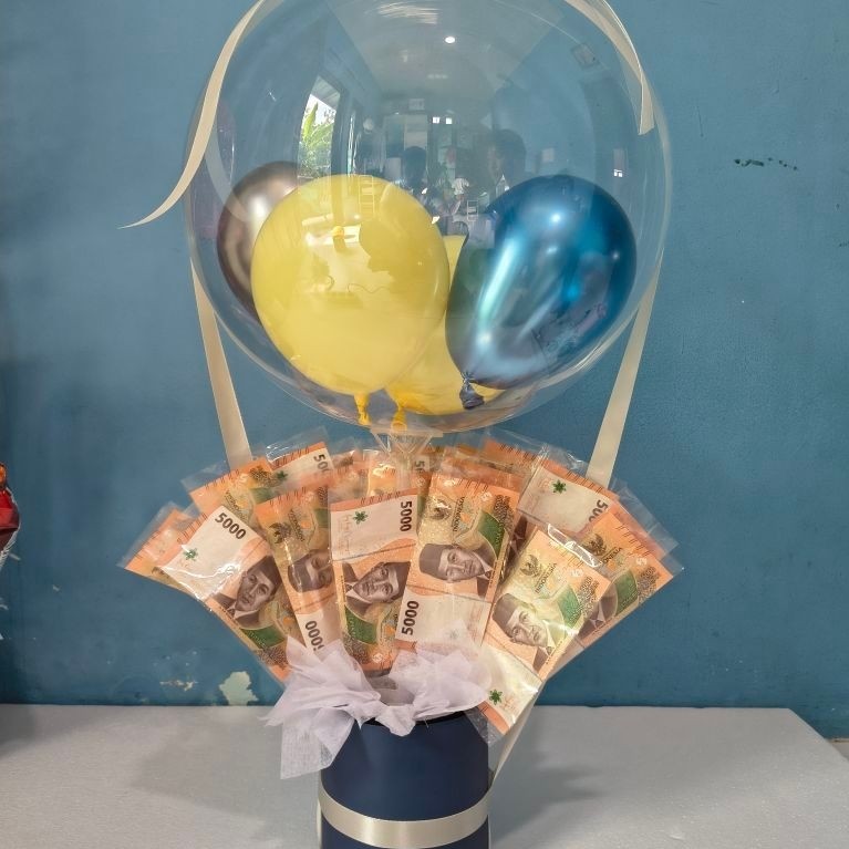 | ZaCracf | Bisa kirim hari ini | Buket uang | Money bouquet| Buket balon uang
