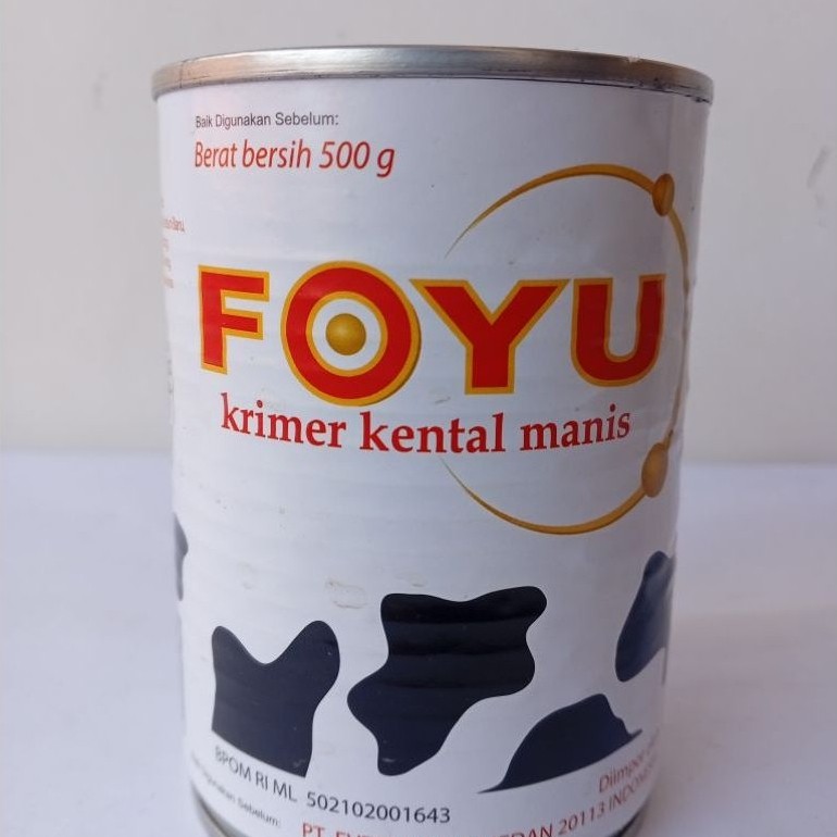 FOYU krimer kental manis kaleng 500g