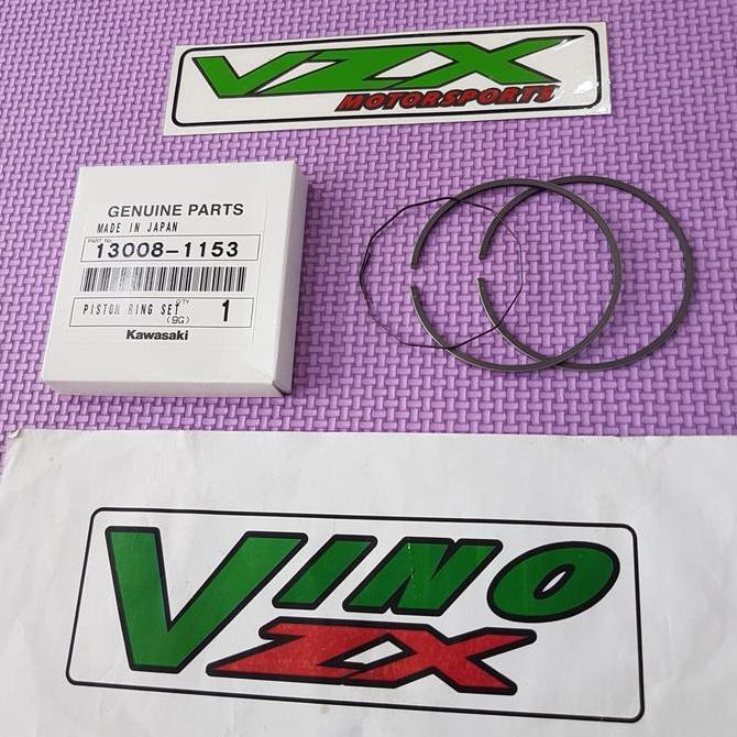 Ring Set Piston Ring Seher Standar Ninja R SS 150 RR KRR Ori Kawasaki