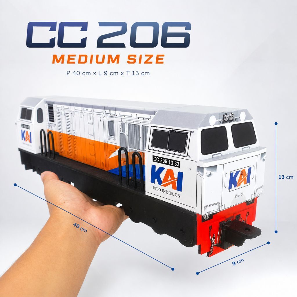 Miniatur Kereta Lokomotif CC206