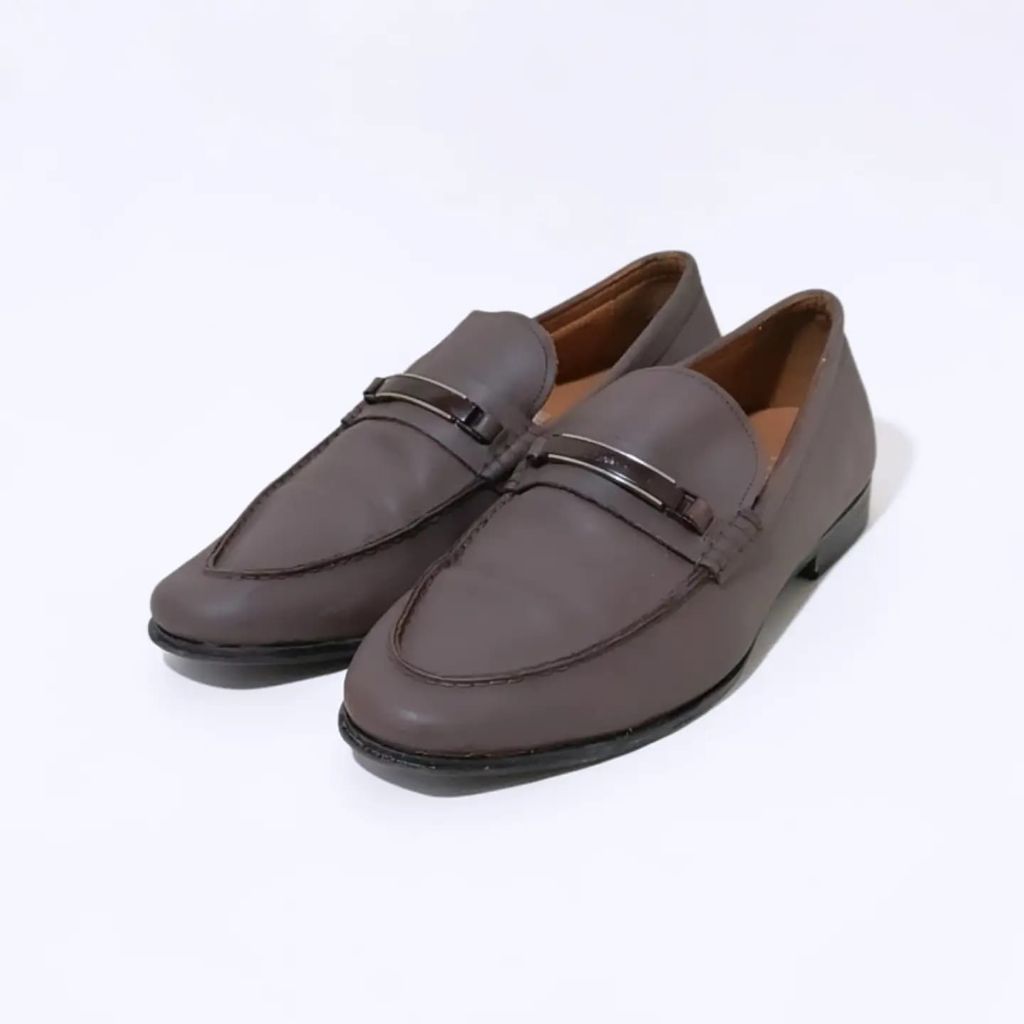 Pedro Mens Brown Loafers Shoes Original
