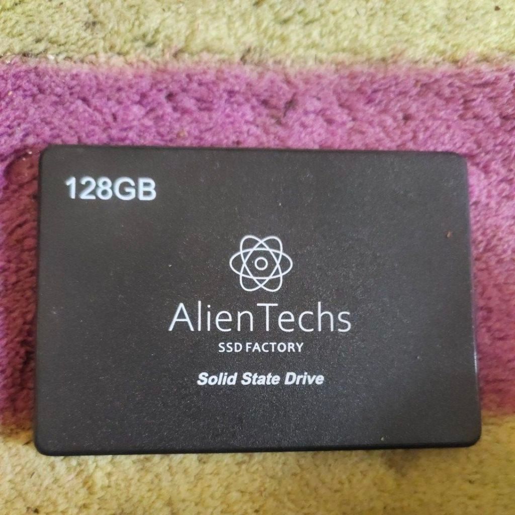 ssd alien tech 128gb 100%