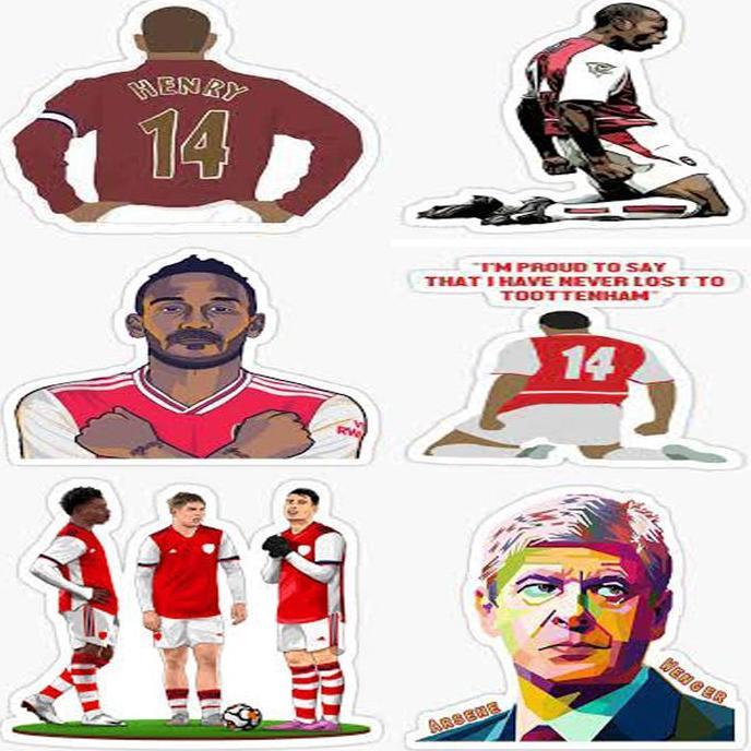 STICKER ARSENAL FC FBBOOK