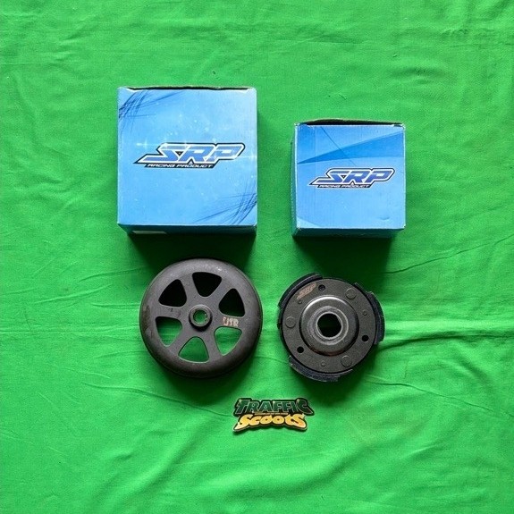 mangkok kampas ganda vespa matic srp, pnp 150cc