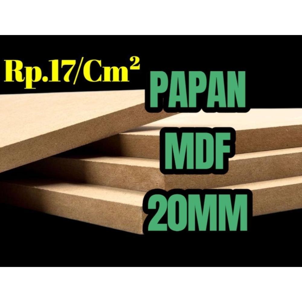 papan mdf 20mm/mdf custom