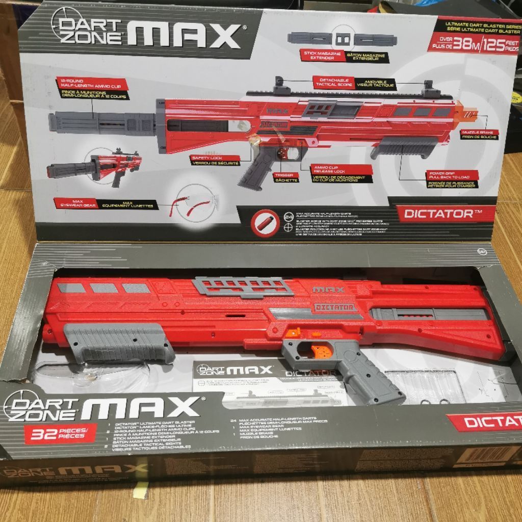 dart zone max dictator ultimate dart blaster