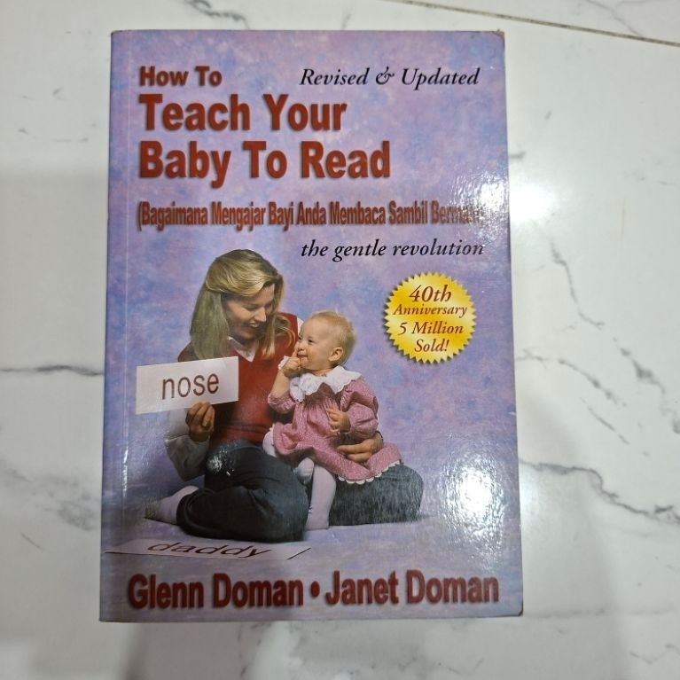 BUKU TEACH YOUR BABY TO READ BY GLENN DOMAN