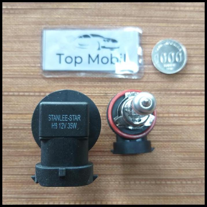 TERBARU BOHLAM HALOGEN H8 12V 35W 6028 MERK STANLEE STAR 