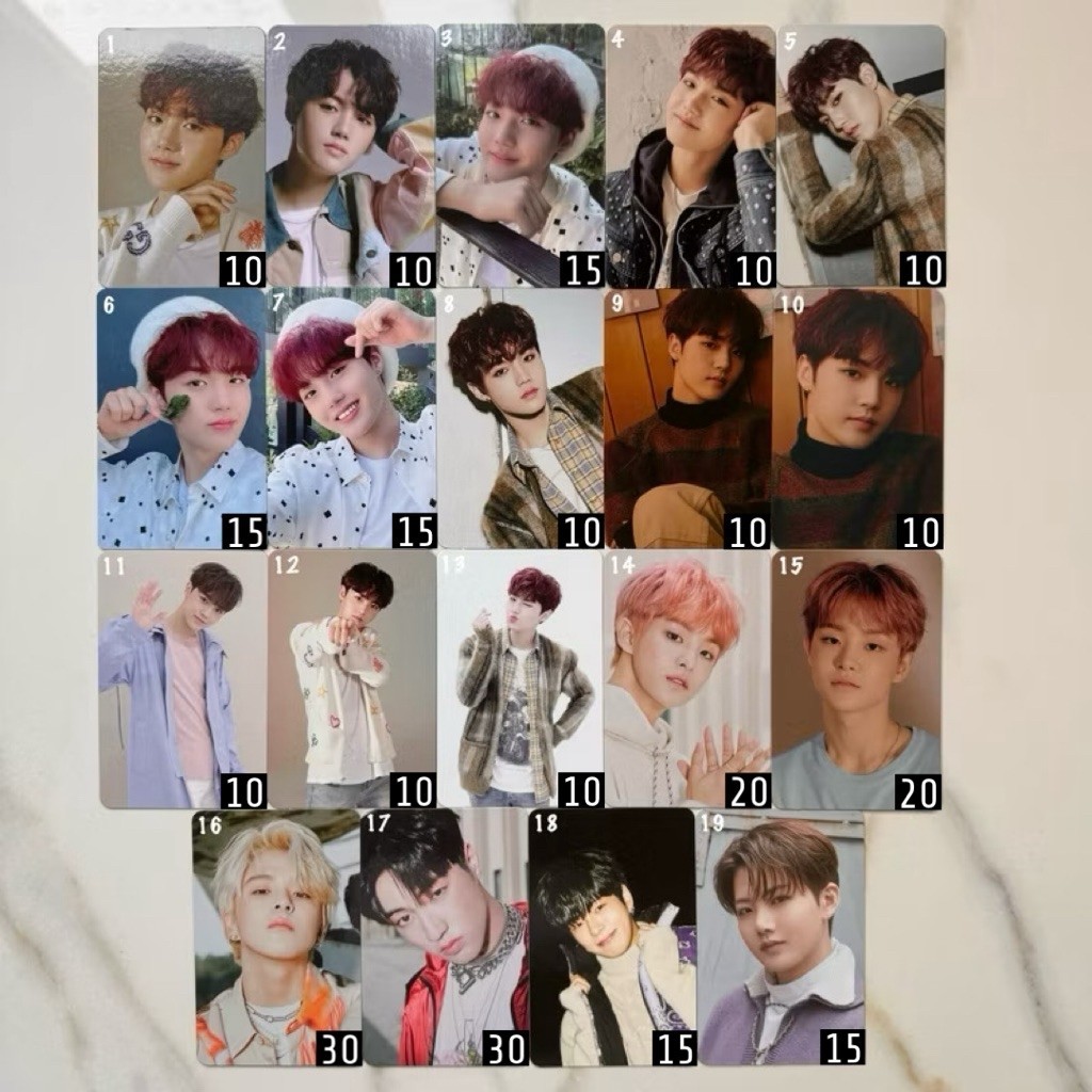 [CLEARANCE SALE] TREASURE OFFICIAL PHOTOCARD DOYOUNG CH 1 2 3 FULL ALBUM BENEFIT KTOWN BARET THE FIR