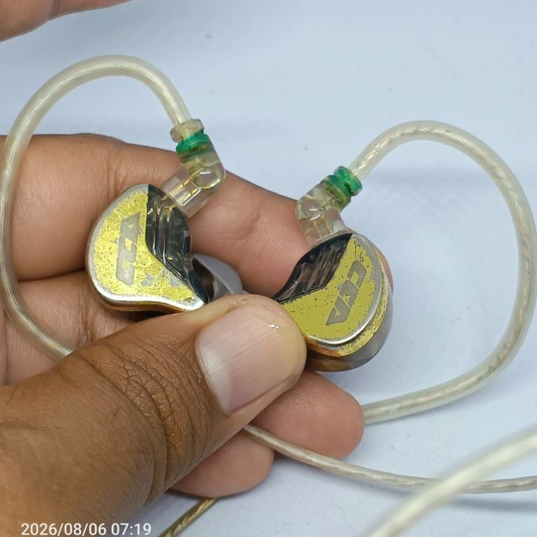 earphone iem cca cra + plus old batch lama second Preloved