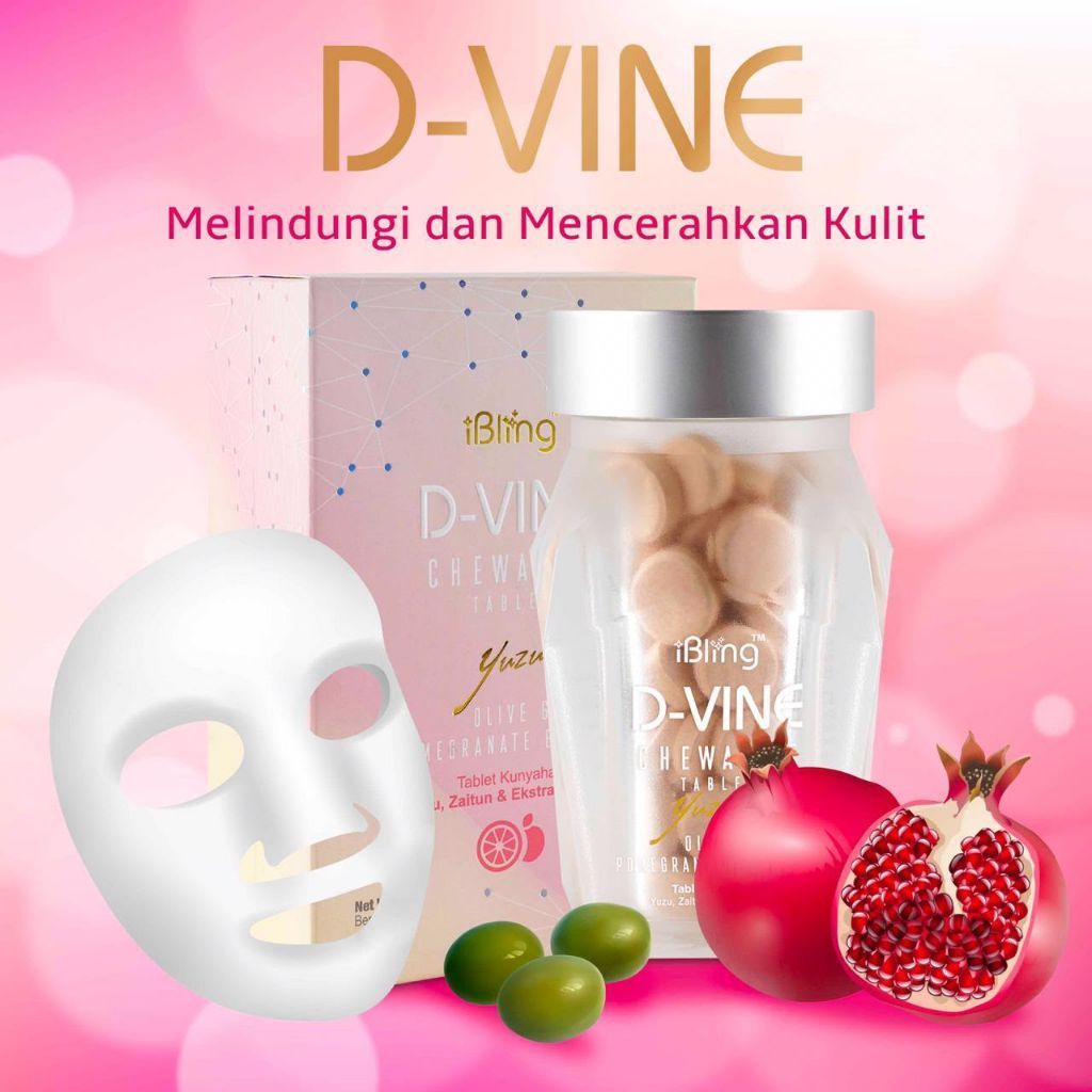 Dvine D-Vine collagen original 60 butir