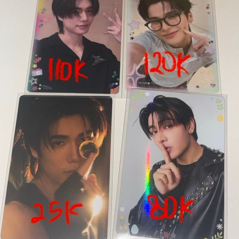 (READY STOCK) OFFICIAL PHOTOCARD GMMTV BOYS PHUWIN FANIVAL OHM THIPAKORN OHM KICIL OSAKA JOONG TOKYO