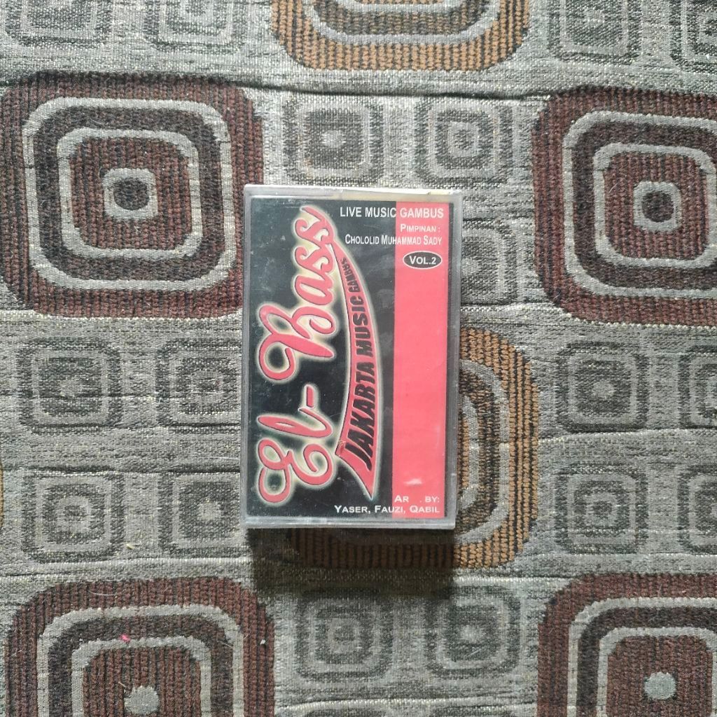 kaset pita EL - BASS - LIVE MUSIC GAMBUS (SEGEL )