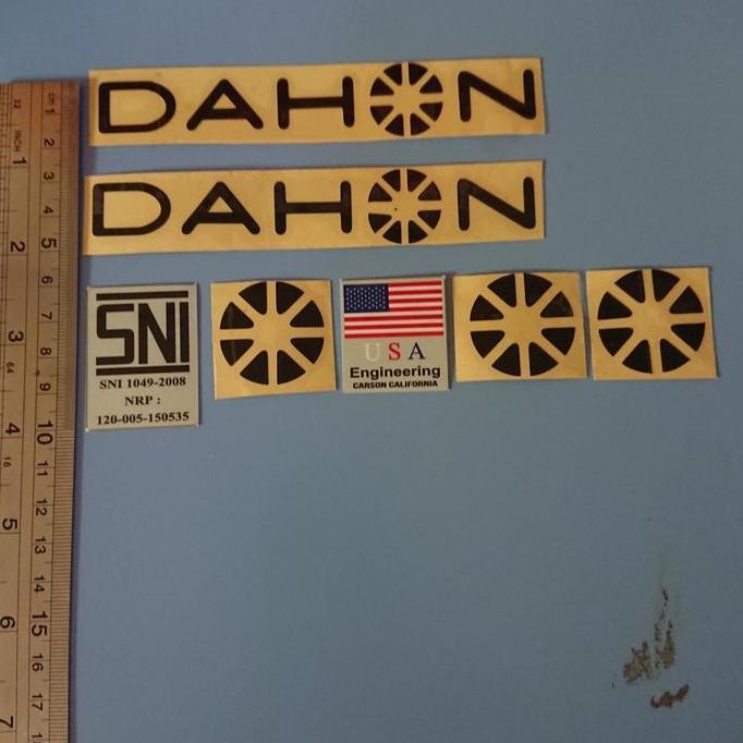Decal Sepeda Dahon Decal Dahon Sticker Dahon