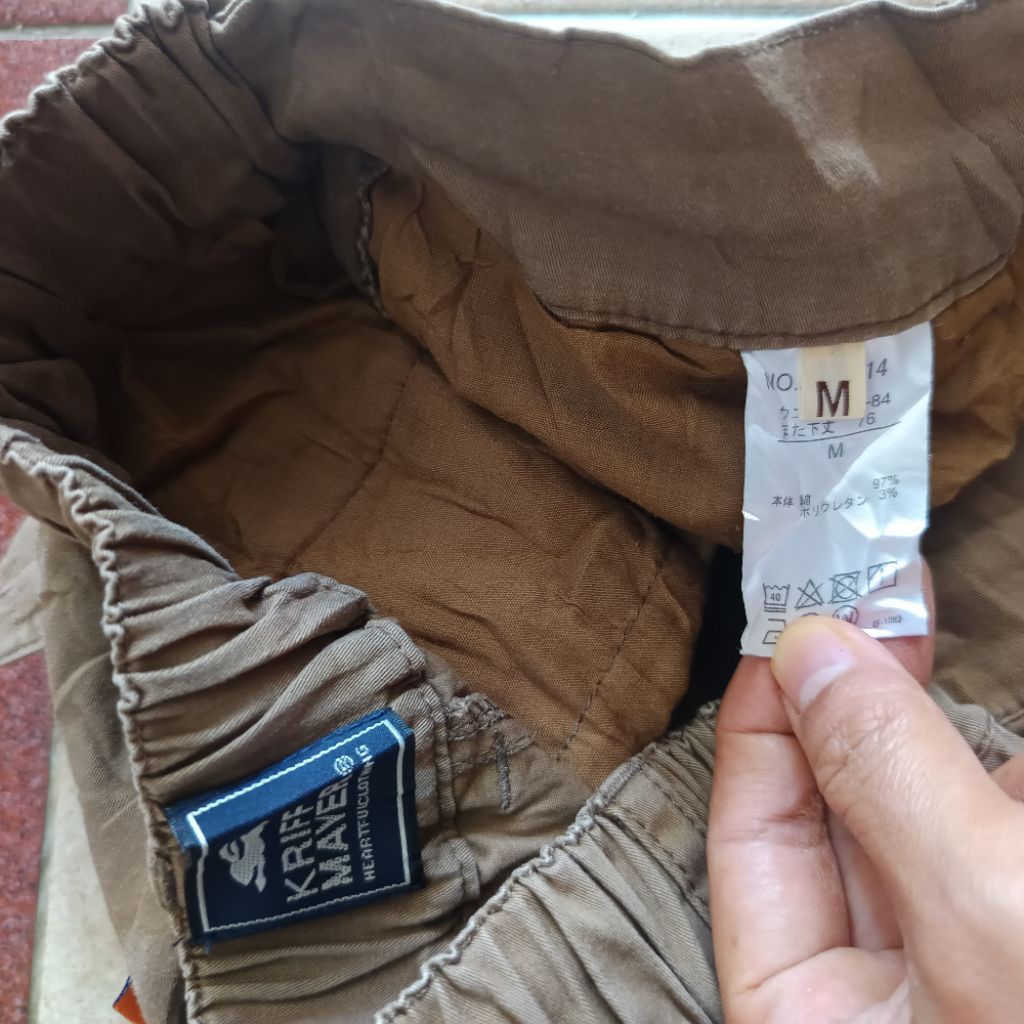 celana panjang cargo kriff Mayer M