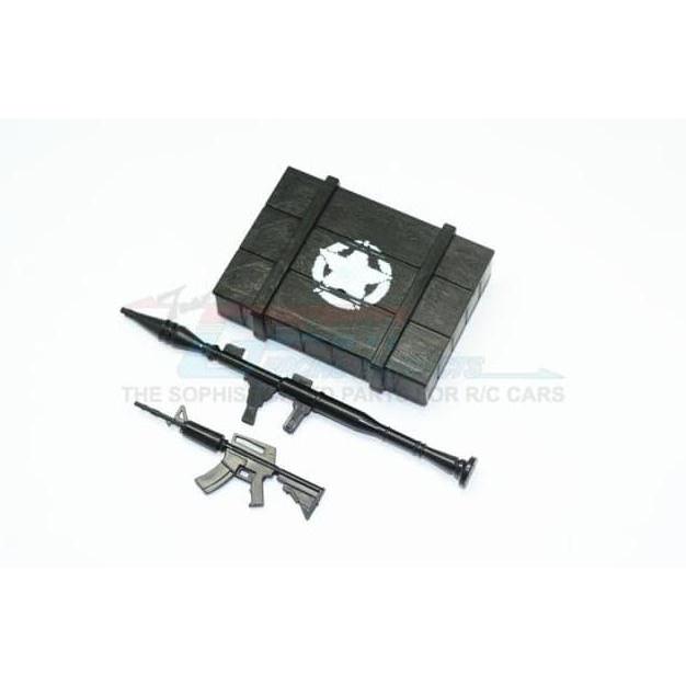 WEAPON BOX+WEAPON (A) SCALE ACCESSORIES #ZSP023-OC