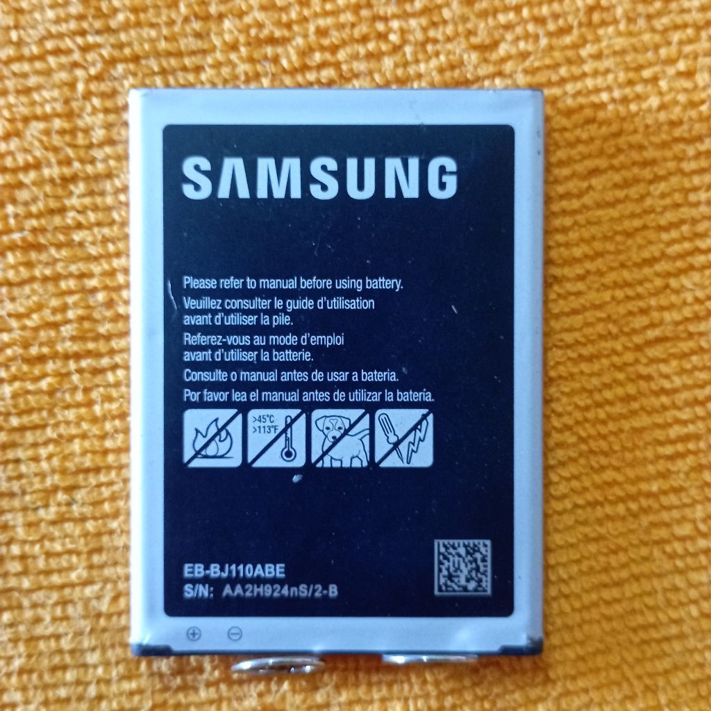 Baterai Samsung J1 ace second gambling original