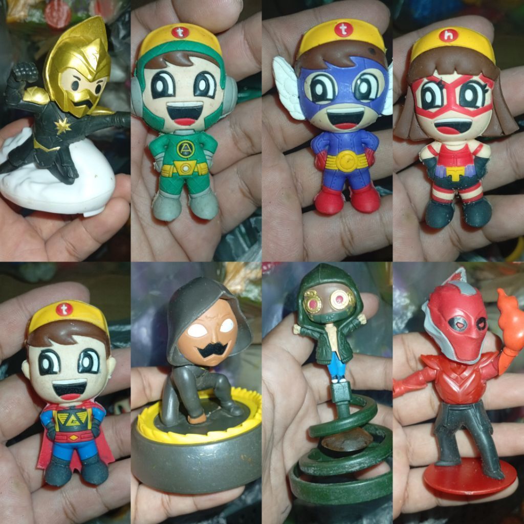 Gatot kaca chaki meal patriot satria bumi langit hokben toys variasi