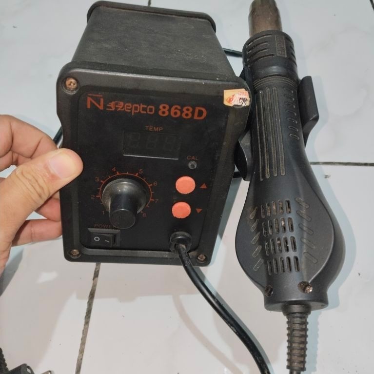 Solder Uap Blower Nepto 868D Bekas  Normal Siap Pakai
