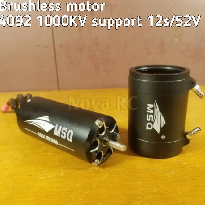 MSQ brushless motor 4092 1000kv 12s 60.000rpm with cooling sistem