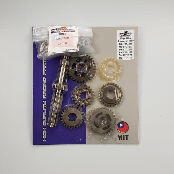 Gear Rasio Racing Ninja R / RR M Ukuran 14,31
