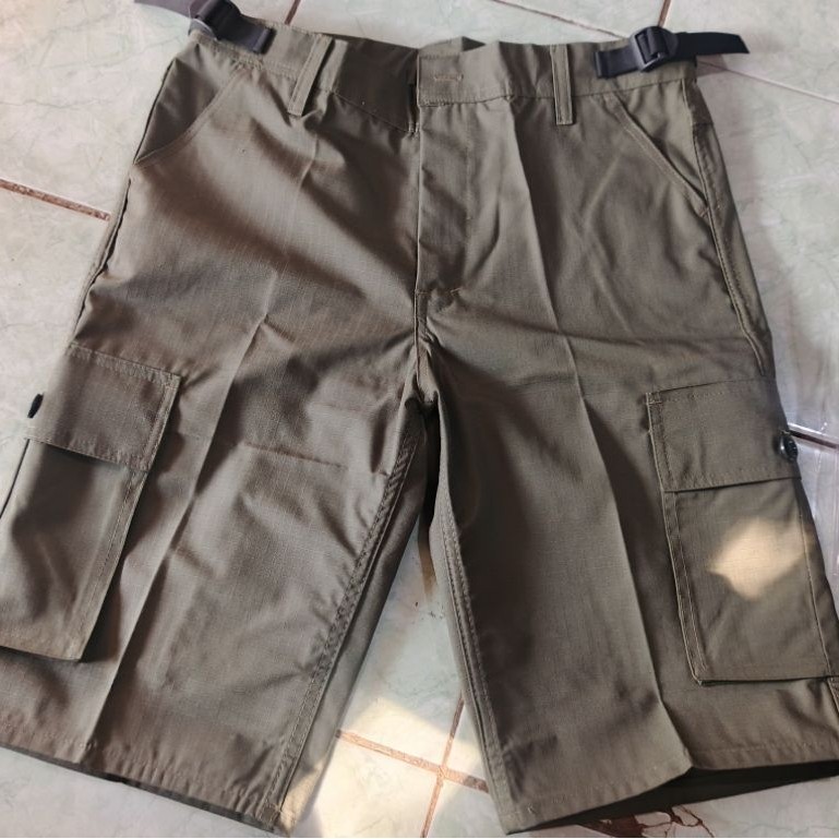 Celana Pendek Cargo/Pdl Bahan Ripstop Premium/Sritex