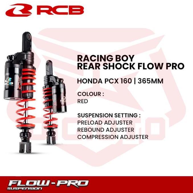 Shock Tabung Shockbreaker RCB Flow Pro PCX160 160 365mm