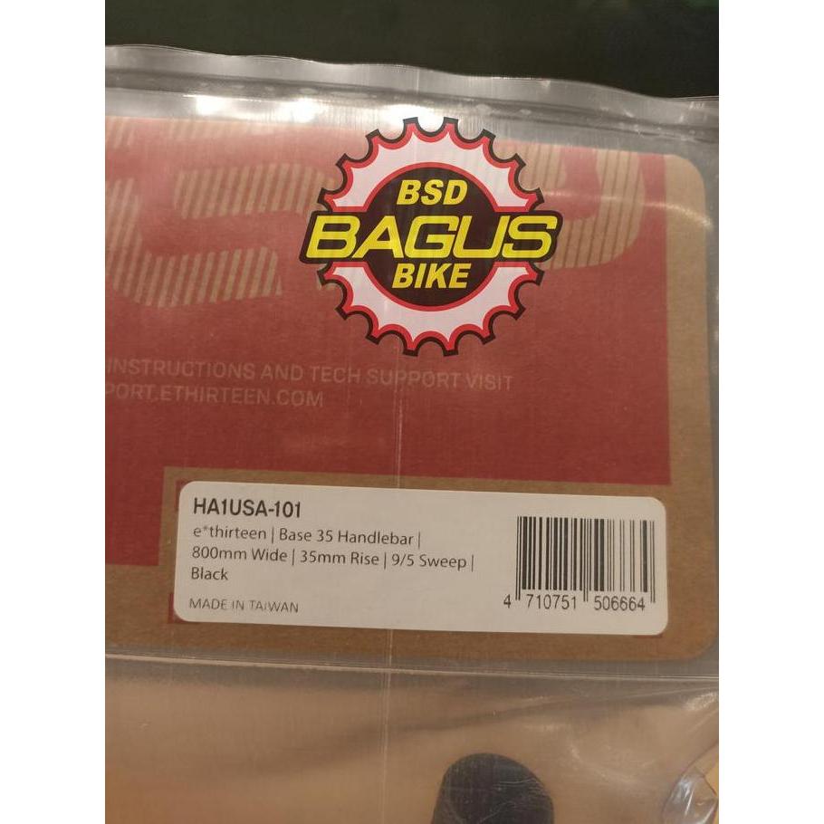 Promo Part Sepeda E13 Handlebar NN HA1USA-101 Base 35 Handlebar Rise 35mm Diskon