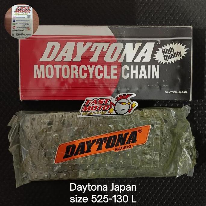rantai daytona 525-130L gray chain