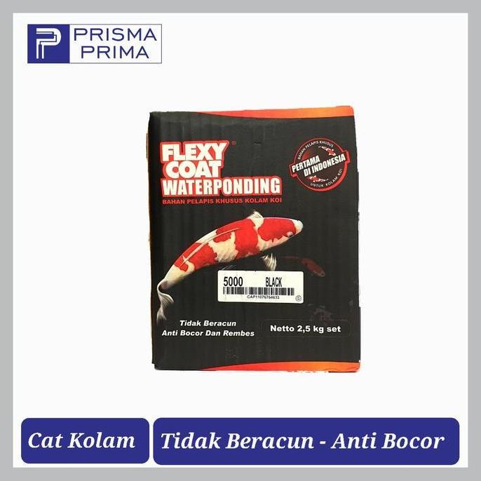 TERMURAH - Cat Kolam Ikan Koi Flexy Coat Waterponding Anti Bocor