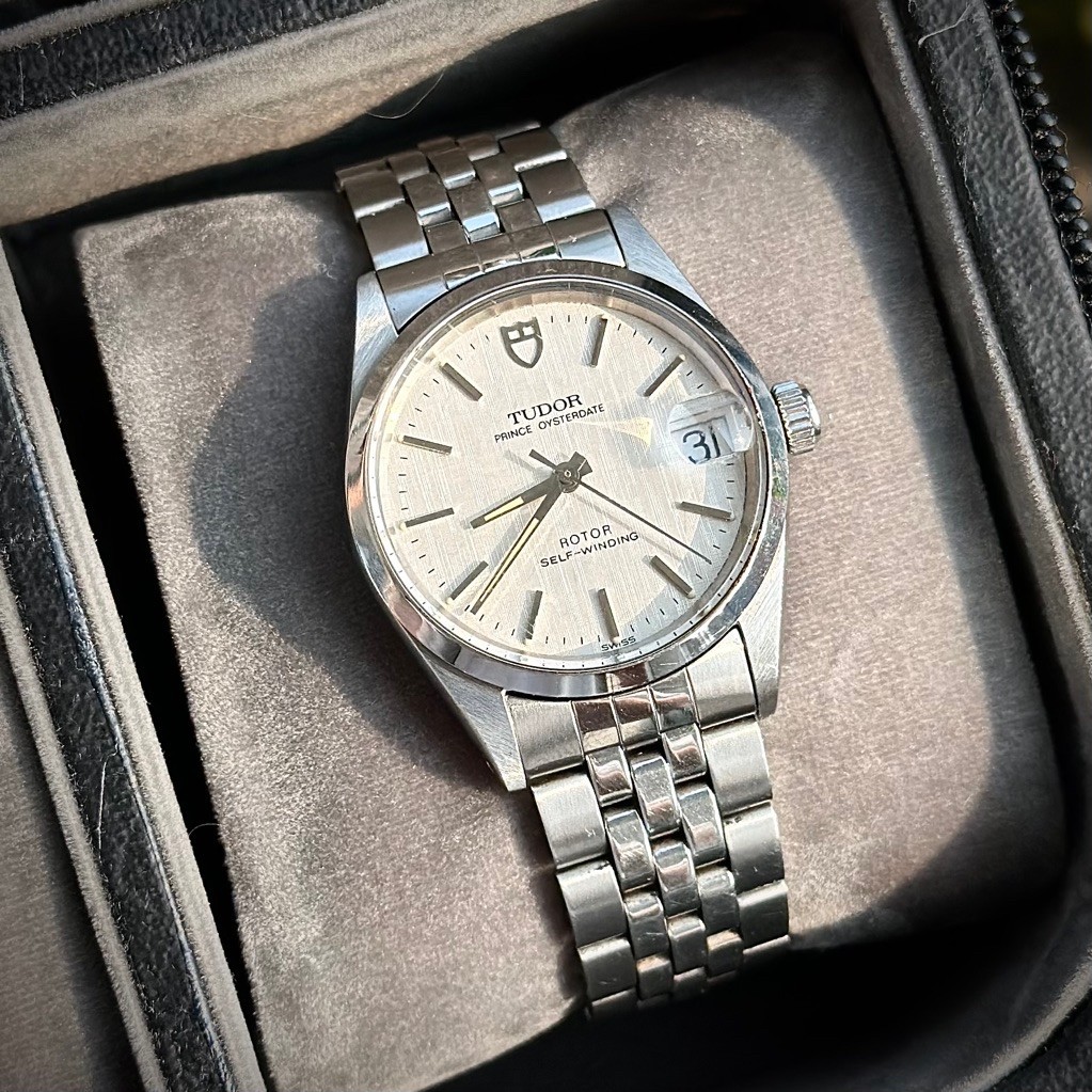 Tudor Prince Oysterdate Silver Linen Dial 72000