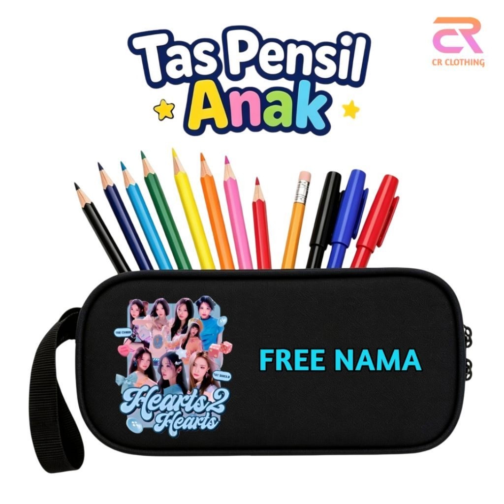 Kotak Pensil Anak Hearts2 Heart Hearts2heart Tempat Pensil Anak TK SD