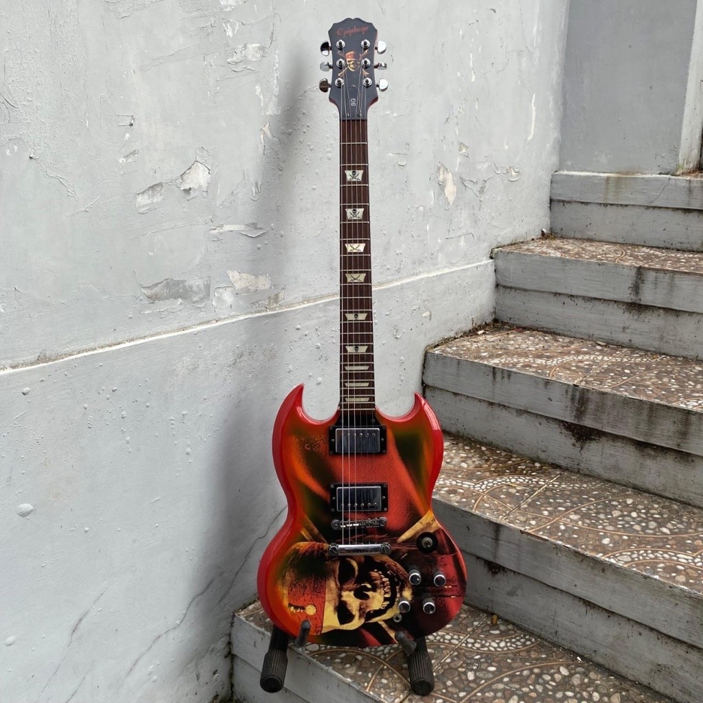 GITAR EPIPHONE SG G-400 PIRATES OF THE CARIBBEAN ORIGINAL