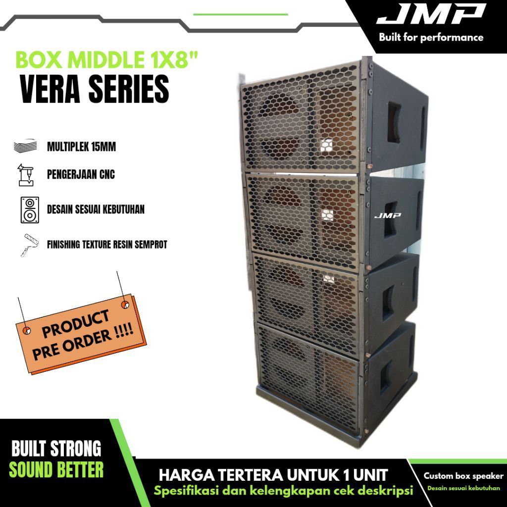 box vera 8 inch  box line array 8 inch