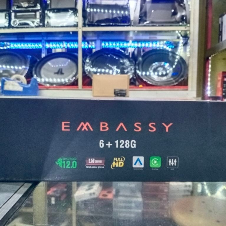 Android Embassy Qled EM-999 ram 6/128gb 9inch