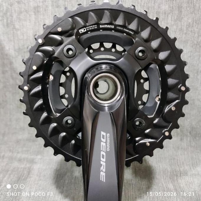 Promo Crank Deore M6000 Shimano 3x10 speed Diskon