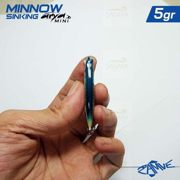 Primafish- Umpan Pancing Minnow Zamve Arya Mini Lure Minnow Gid
