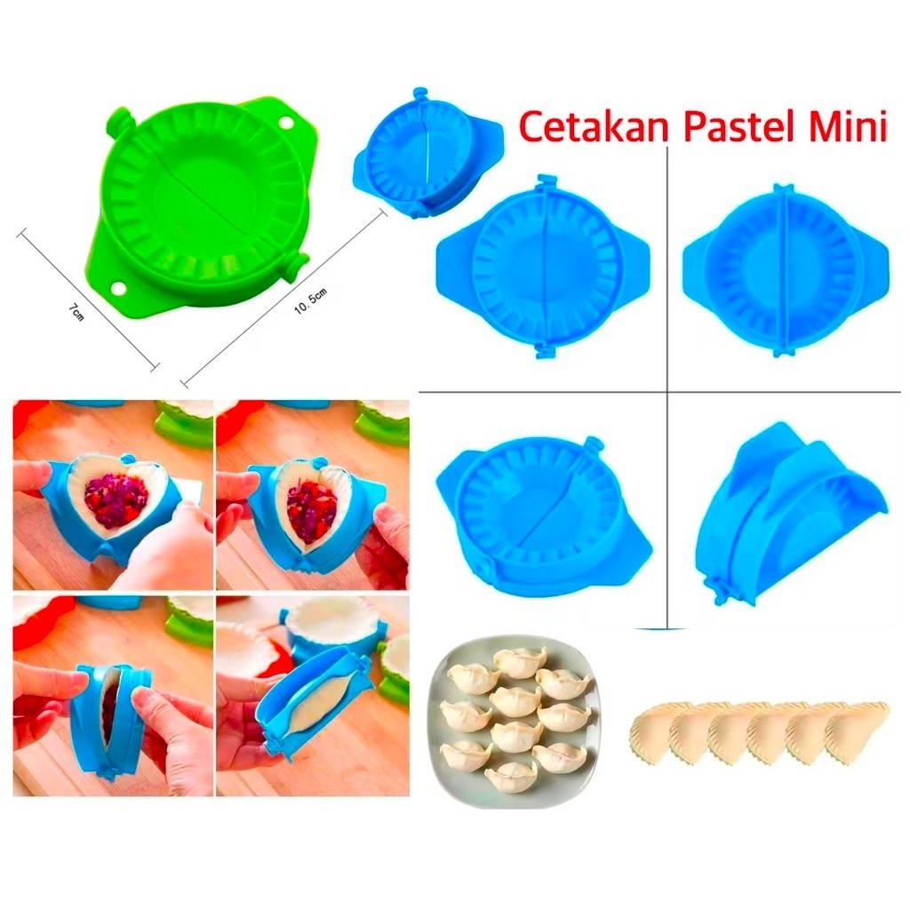 Cetakan Pastel Mini Cetakan Cireng Gyoza Mini Alat Bantu Cetakan Dumpling Cireng Ayam Suwir Serbaguna