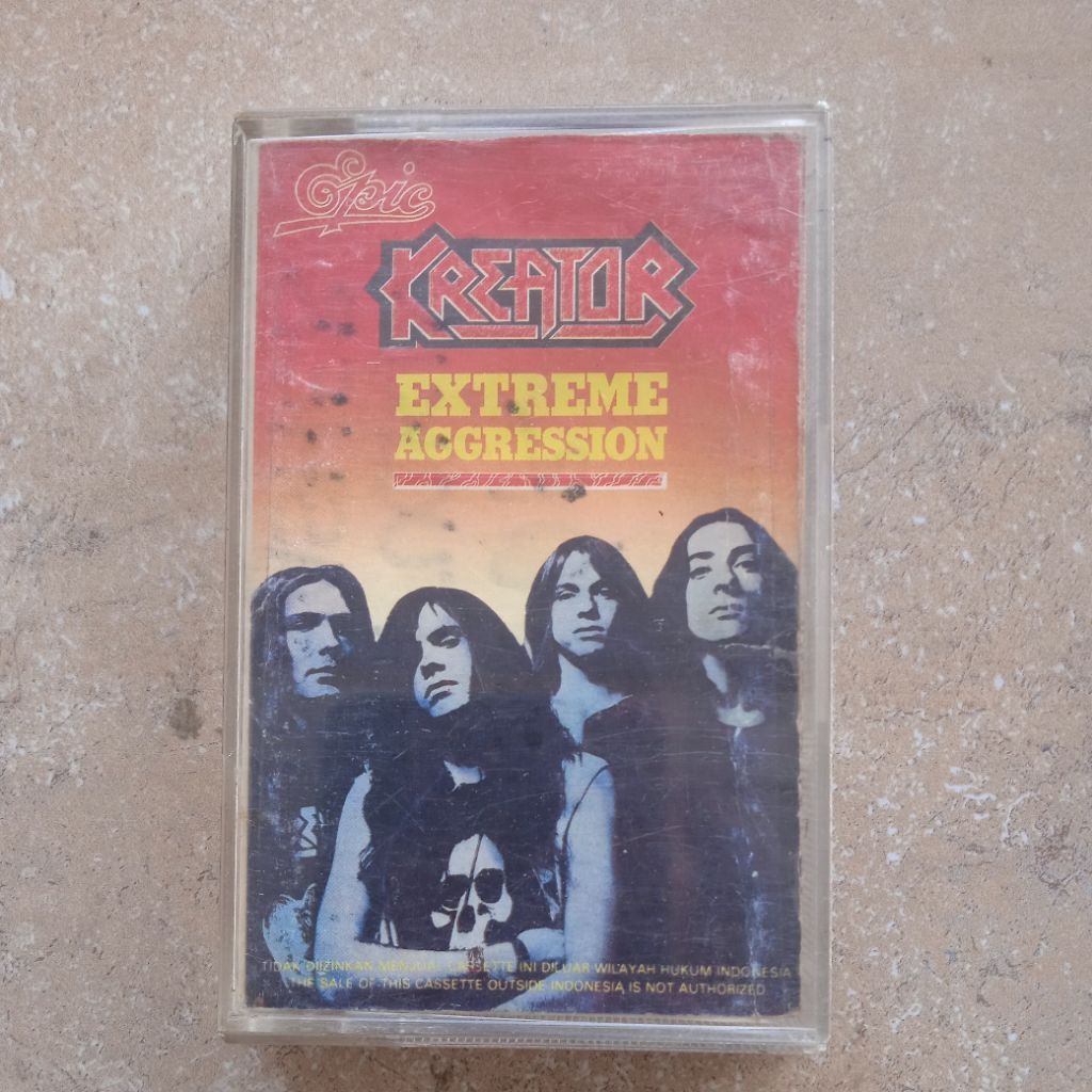 Kaset Pita Kreator "Extreme Aggression"