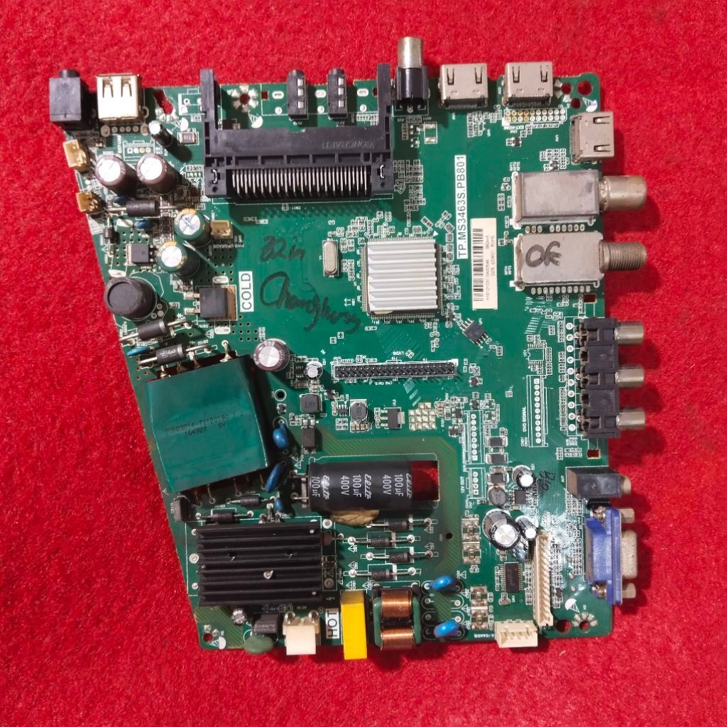 MAINBOARD CHANGHONG LCD32E6000T 32E6000 / MOBO MODUL MB MESIN TV CHANGHONG LCD 32E6000 T