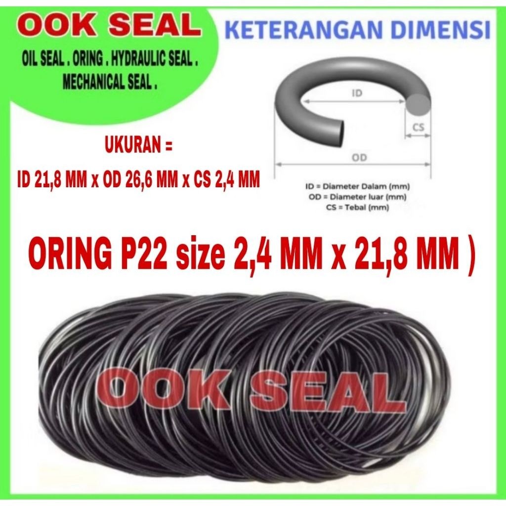 oring P22 / oring P-22 / oring seal P22 /Oring seal P-22 / Seal P22 / seal P-22 / oring 2,4 x 21,8 /