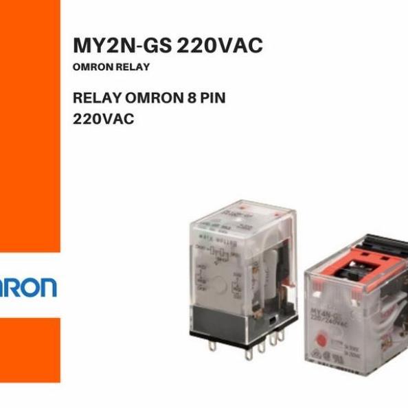 RELAY OMRON MY2N 220V ORI / OMRON RELAY MY2N ORI ASLI