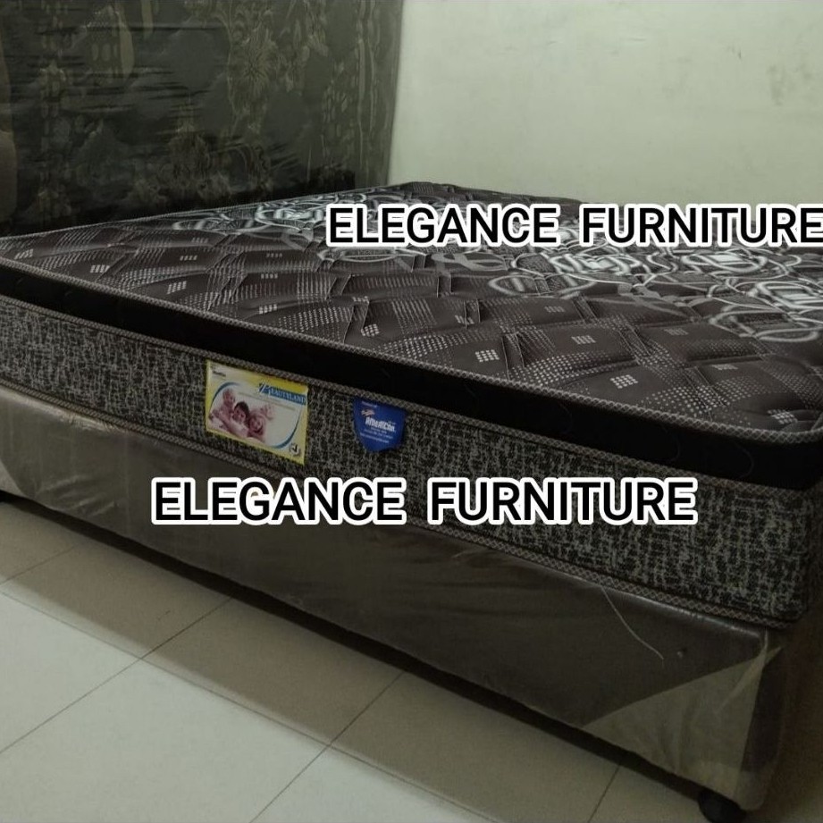 Springbed Beautyland 29cm Comfort Top by American Fullset PEKANBARU saja